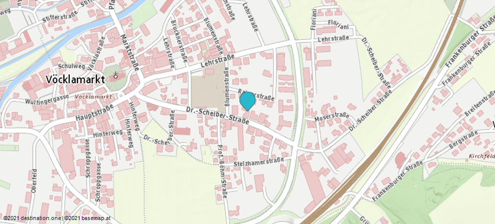 Karte mit Smails Pizzeria in Vöcklamarkt